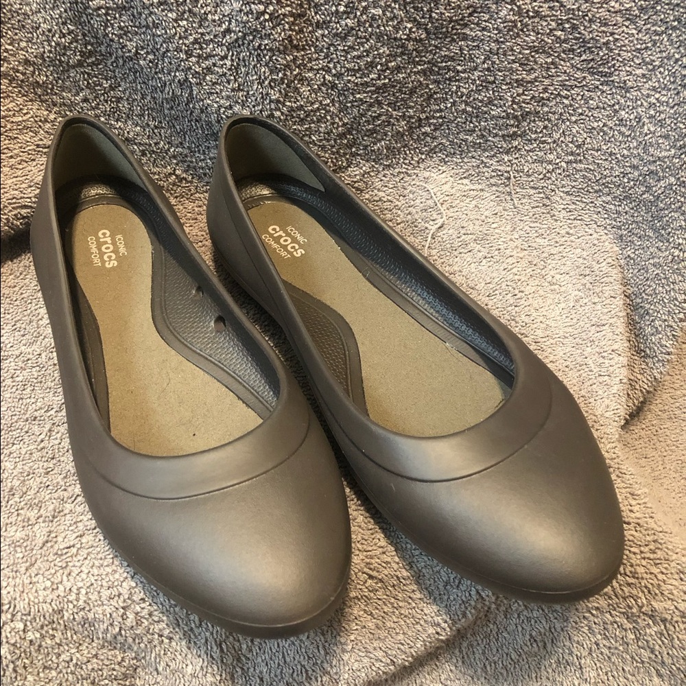 Crocs ballet flats size 7